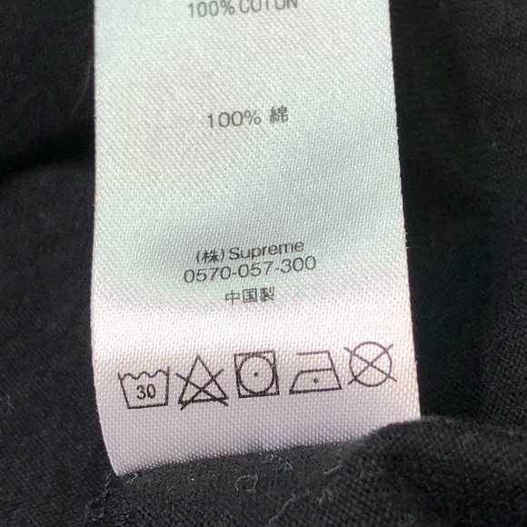 Supreme New York Black Crewneck Sz Large L/S Shirt - Picture 6 of 6